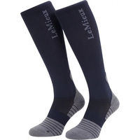 Produktbild von LeMieux Performance Reitsocken Unisex Blau Größe M