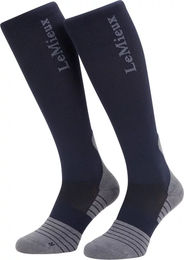LeMieux Performance Reitsocken Unisex Blau Größe S – Bild 1 von 1