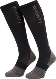 Produktbild von LeMieux Performance Reitsocken Unisex Schwarz Größe L