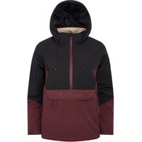 Produktbild von LeMieux Phoebe Half Zip Teddy Anorak Damen wasserdicht black/bramble Größe 38