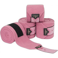 Produktbild von LeMieux Polobänder Gamaschen aus Fleece in Rosa für Warmblut