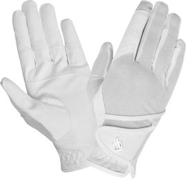 Produktbild von LeMieux Pro Mesh Reithandschuhe aus Leder Unisex Weiß XL