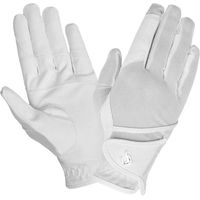 Produktbild von LeMieux Pro Mesh Reithandschuhe aus Leder Unisex Weiß XL