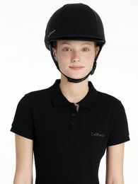 Produktbild von LeMieux Pro Mesh Reithelmüberzug aus Stoff in Schwarz