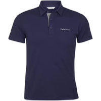 Produktbild von LeMieux Pro Reit-Poloshirt für Mädchen aus Baumwolle Blau Größe 3/4 Jahre