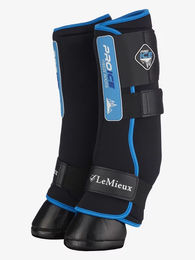 LeMieux ProIce Therapiestiefel Gamaschen für Pferde Schwarz Größe M - 1 Stk. – Bild 1 von 5
