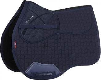 Produktbild von LeMieux ProSorb Plain 2 Pocket Vielseitigkeitsschabracke für Pferde in Blau Größe L