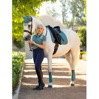 Produktbild von LeMieux Prosport Close Contact Sattelunterlage aus Wildleder in Grün Small/Medium