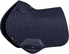 LeMieux ProSport Suede Close Contact Sattelpolster Square Blau Größe L – Bild 1 von 7
