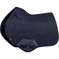 Produktbild von LeMieux ProSport Suede Close Contact Sattelpolster Square Blau Größe L
