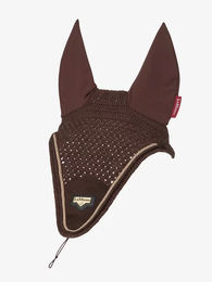 Produktbild von LeMieux Puissance Fliegenhaube für Pferde Braun Größe L