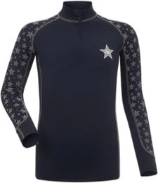 Produktbild von LeMieux Reflective Reitshirt für Mädchen in Blau Größe 9/10 Jahre