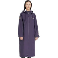 Produktbild von LeMieux Regenmantel für Damen mit Fleece-Futter wasserdicht Lila