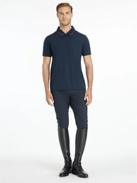 Produktbild von LeMieux Reit-Poloshirt für Herren in Blau Größe S