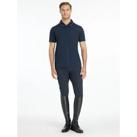 Produktbild von LeMieux Reit-Poloshirt für Herren in Blau Größe S