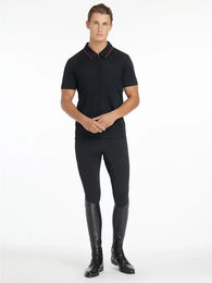 Produktbild von LeMieux Reit-Poloshirt für Herren in Schwarz Größe L