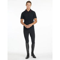 Produktbild von LeMieux Reit-Poloshirt für Herren in Schwarz XL