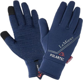 Produktbild von LeMieux Reithandschuhe Polartec Fleece Winter Blau XS Unisex