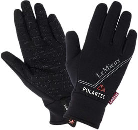 Produktbild von LeMieux Reithandschuhe Polartec Fleece Winter Schwarz XL Unisex
