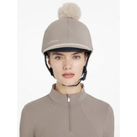 Produktbild von LeMieux Reithelm Haube für Damen aus Stoff in Braun und Beige