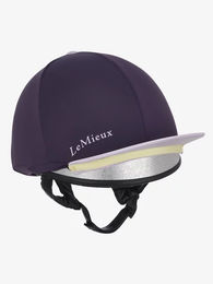 Produktbild von LeMieux Reithelm mit abnehmbarem Bommel in Lila für Damen und Herren