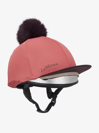 LeMieux Reithelm mit abnehmbarem Bommel Unisex in Rot und Rosa – Bild 1 von 1