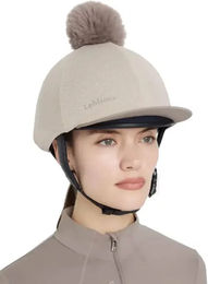 Produktbild von LeMieux Reithelm Überzug Maria für Kinder in Beige
