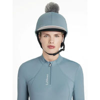 Produktbild von LeMieux Reithelmüberzug Classique Blau Unisex