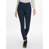 Produktbild von LeMieux Reithose Amy Damen Blau Vollgrip
