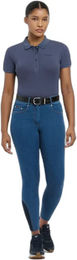 Produktbild von LeMieux Reithose Full Grip Damen Blau Größe 34