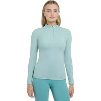 Produktbild von LeMieux Reitshirt Damen langarm Türkis Größe 34