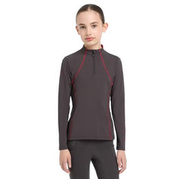 LeMieux Reitshirt für Kinder in Grau Größe 11-12 Jahre – Bild 1 von 6