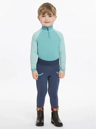 LeMieux Reitshirt für Kinder in Türkis 7-8 Jahre – Bild 1 von 7