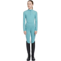 Produktbild von LeMieux Reitshirt für Kinder langarm Türkis Größe 7/8 Jahre