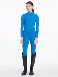 LeMieux Reitshirt Kids Blau Größe 164 – Bild 1 von 2