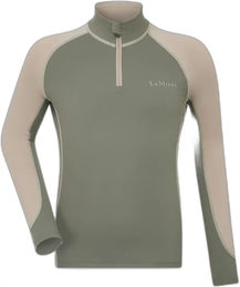 Produktbild von LeMieux Reitshirt Langarm für Kinder in Grün