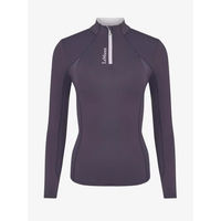 Produktbild von LeMieux Reitshirt mit langen Ärmeln für Damen in Lila Größe 36