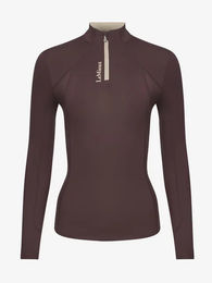 Produktbild von LeMieux Reitshirt mit langen Ärmeln für Damen in Rot Größe 36
