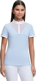 LeMieux Reitshirt Polo für Kinder in Grau und Blau – Bild 1 von 1