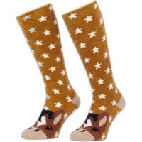 Produktbild von LeMieux Reitsocken Damen Winter Fleece Schwarz Braun