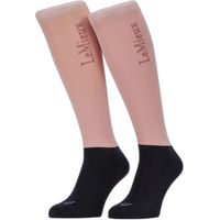 Produktbild von LeMieux Reitsocken für Kinder aus Mikrofaser Rosa XS 2er Pack