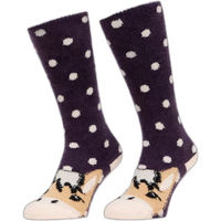 Produktbild von LeMieux Reitsocken für Kinder Winter Socken Lila Größe 30/36