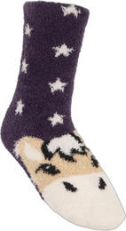 Produktbild von LeMieux Reitsocken für Kinder Winter Socken Lila Größe 32/35,5