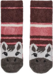 Produktbild von LeMieux Reitsocken für Kinder Winter Socken Rot Bunt Größe 27/30,5