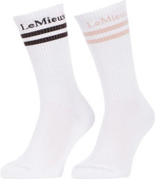 LeMieux Reitsocken High Crew 2er Pack – Bild 1 von 1