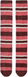 Produktbild von LeMieux Reitsocken Sabrina Stripe Winter Unisex Rot Bunt Größe 36/40