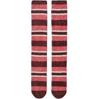 Produktbild von LeMieux Reitsocken Sabrina Stripe Winter Unisex Rot Bunt Größe 36/40