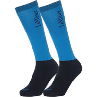 Produktbild von LeMieux Reitsocken Unisex 2er Pack Braun und Blau Größe M