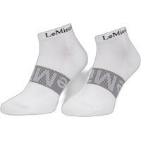 Produktbild von LeMieux Reitsocken Unisex Weiß 3er Pack Größe 30/36