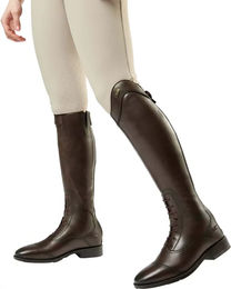 Produktbild von LeMieux Reitstiefel Field Regular aus Leder für Kinder in Braun Größe 38 Tall